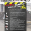 Safety Tips Poster